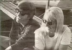 John and Cynthia Lennon in 1964