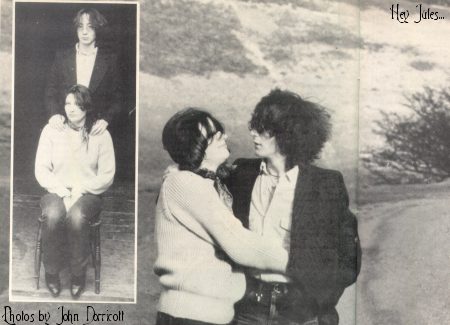 Julian Lennon and girlfriend Sally Hudson in 1981