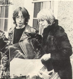 Julian and Cynthia Lennon December 9, 1980